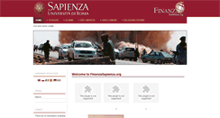 Desktop Screenshot of finanzasapienza.org